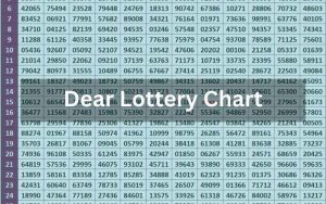 dear lottery chart